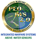 PEO IWS 2.0 Program Executive Office Above Water Sensors logo