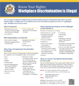 EEO to Know Your Rights graphic link